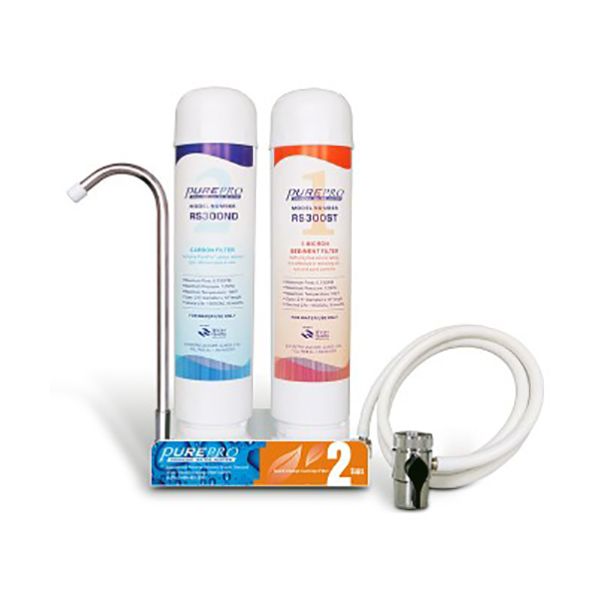Double water filter with Quick Change system. Pure Pro CT2000